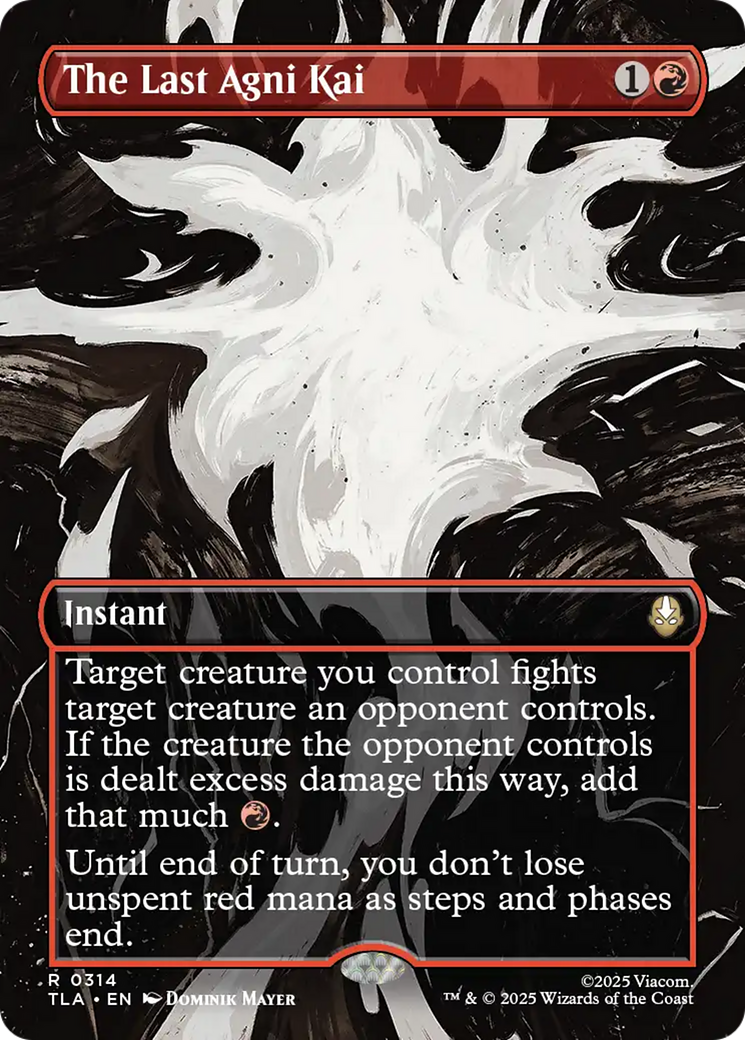 The Last Agni Kai (Borderless) [Avatar: The Last Airbender] | PLUS EV GAMES 