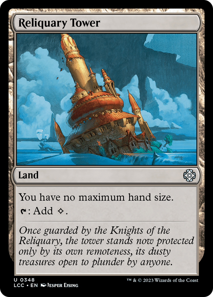 Reliquary Tower [The Lost Caverns of Ixalan Commander] | PLUS EV GAMES 