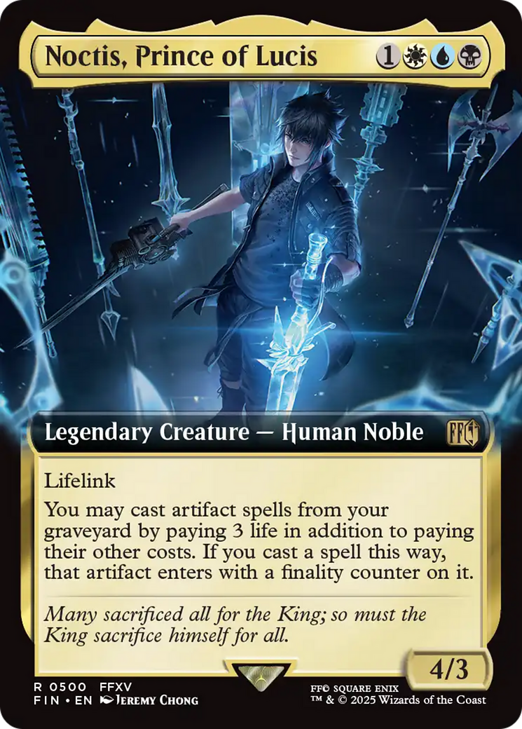 Noctis, Prince of Lucis (Extended Art) [FINAL FANTASY] | PLUS EV GAMES 