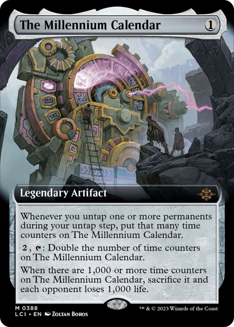 The Millennium Calendar (Extended Art) [The Lost Caverns of Ixalan] | PLUS EV GAMES 