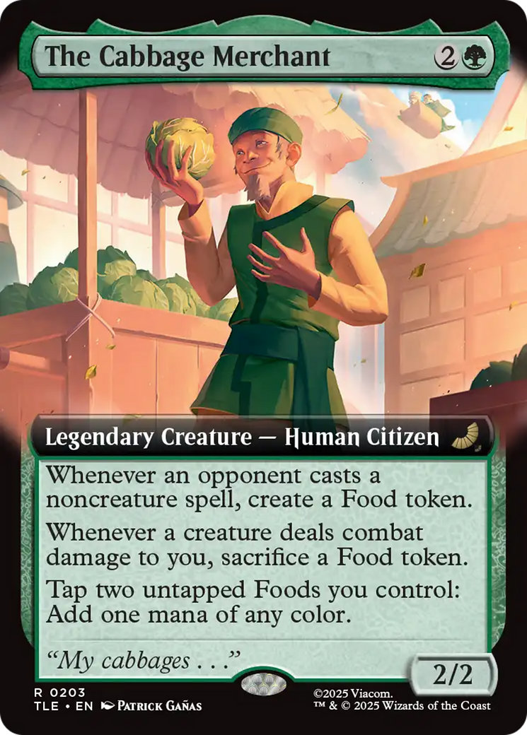 The Cabbage Merchant (Extended Art) [Avatar: The Last Airbender: Eternal-Legal] | PLUS EV GAMES 