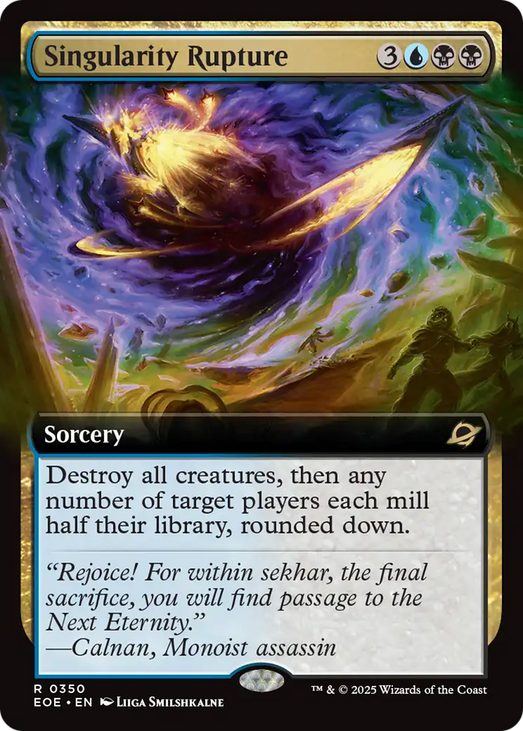 Singularity Rupture (Extended Art) [Edge of Eternities] | PLUS EV GAMES 