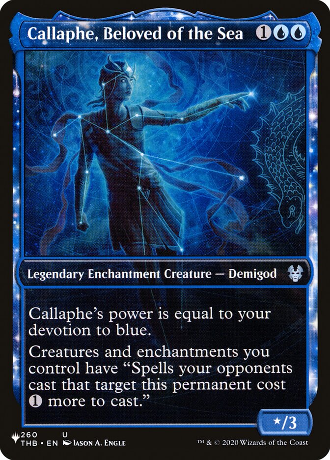 Callaphe, Beloved of the Sea (Showcase) [The List] | PLUS EV GAMES 
