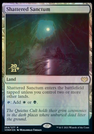 Shattered Sanctum [Innistrad: Crimson Vow Prerelease Promos] | PLUS EV GAMES 