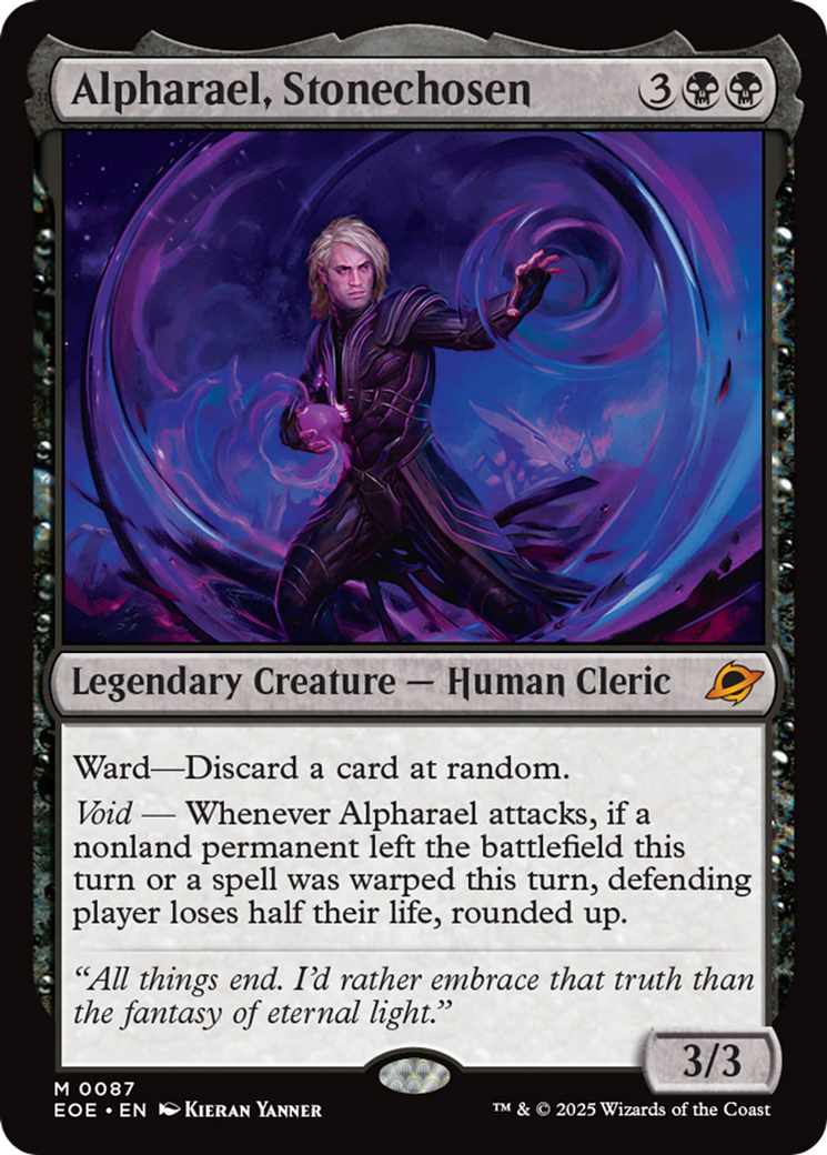 Alpharael, Stonechosen [Edge of Eternities] | PLUS EV GAMES 