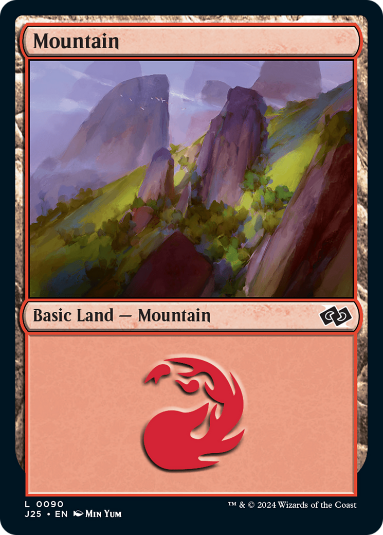 Mountain (90) [Foundations Jumpstart] | PLUS EV GAMES 