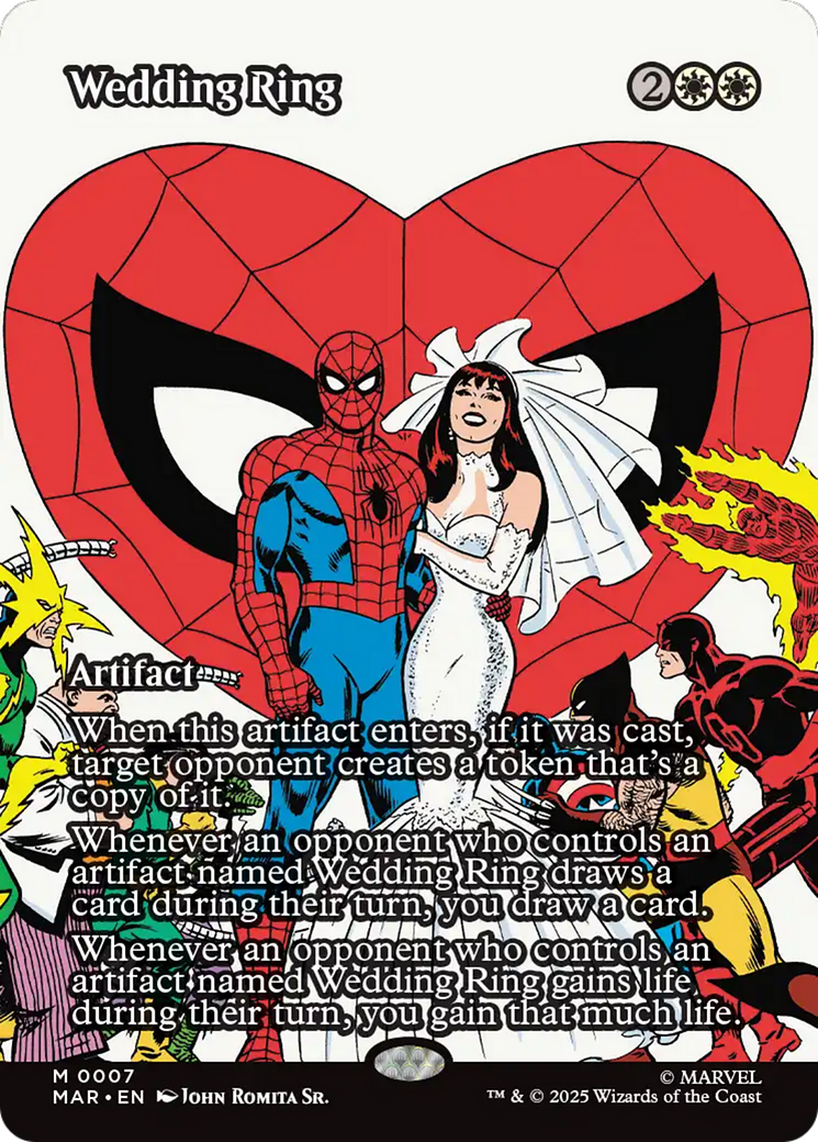 Wedding Ring (Borderless) [Marvel's Spider-Man: Eternal-Legal] | PLUS EV GAMES 