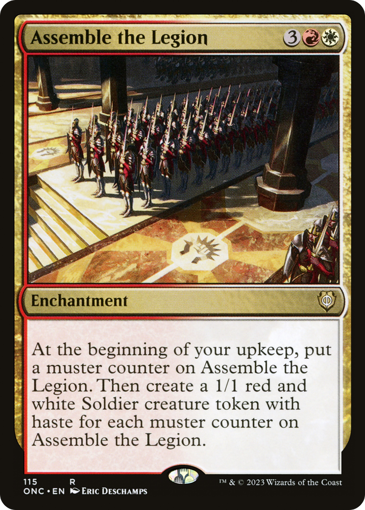 Assemble the Legion [Phyrexia: All Will Be One Commander] | PLUS EV GAMES 