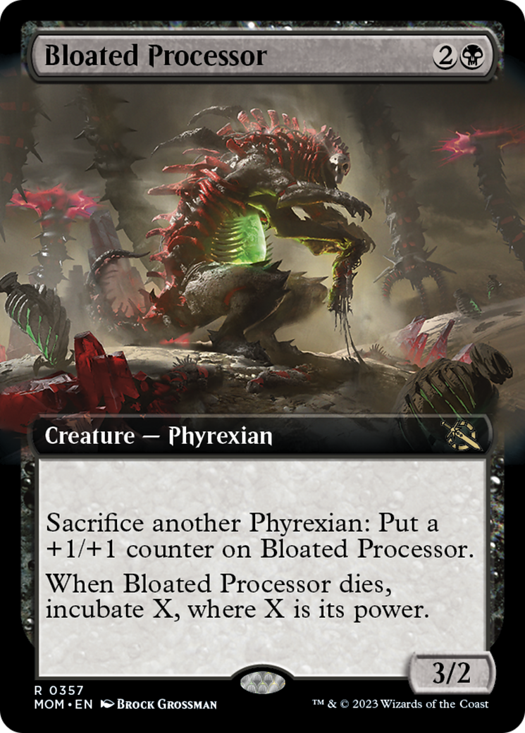 Bloated Processor (Extended Art) [March of the Machine] | PLUS EV GAMES 