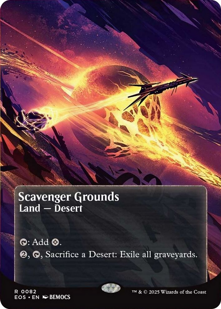 Scavenger Grounds (0082) (Borderless) [Edge of Eternities: Stellar Sights] | PLUS EV GAMES 