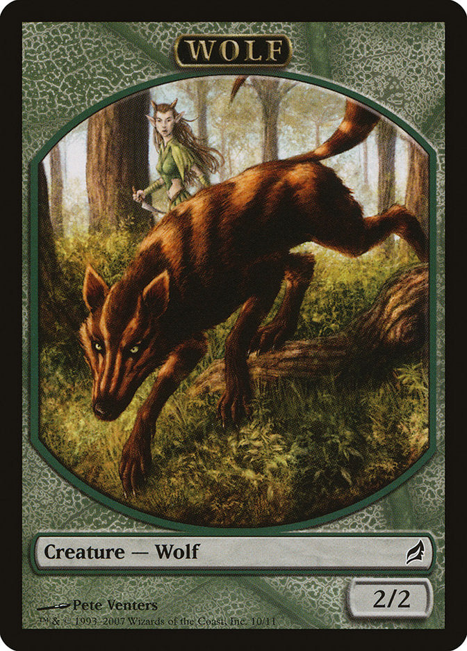 Wolf Token [Lorwyn Tokens] | PLUS EV GAMES 