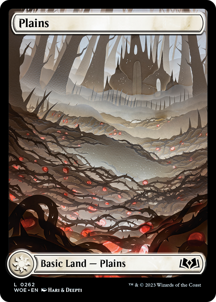 Plains (262) (Full-Art) [Wilds of Eldraine] | PLUS EV GAMES 