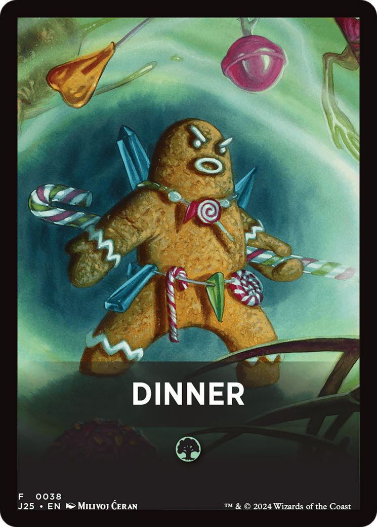 Dinner Theme Card [Foundations Jumpstart Front Cards] | PLUS EV GAMES 