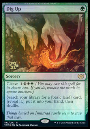 Dig Up [Innistrad: Crimson Vow Prerelease Promos] | PLUS EV GAMES 