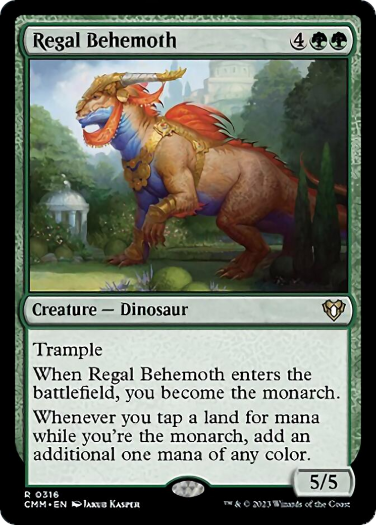 Regal Behemoth [Commander Masters] | PLUS EV GAMES 