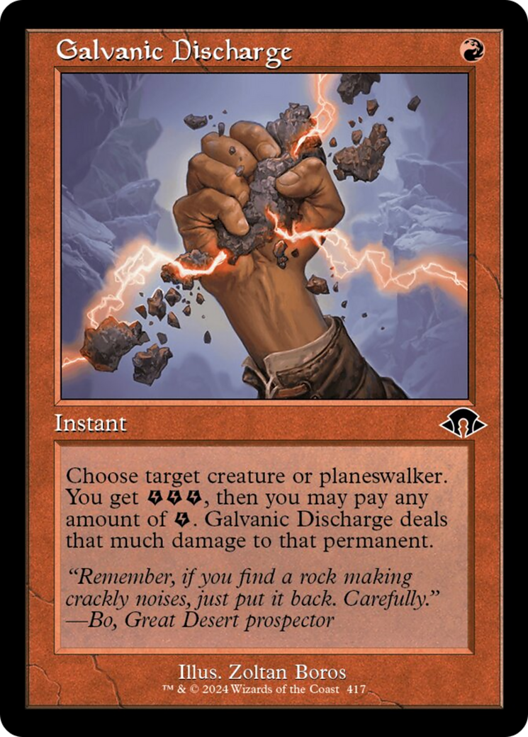 Galvanic Discharge (Retro) [Modern Horizons 3] | PLUS EV GAMES 