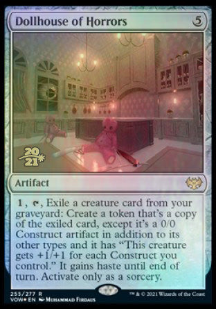 Dollhouse of Horrors [Innistrad: Crimson Vow Prerelease Promos] | PLUS EV GAMES 