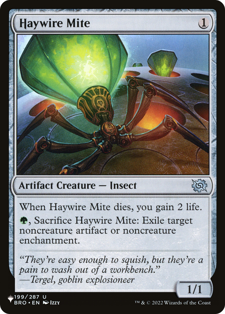 Haywire Mite [The List Reprints] | PLUS EV GAMES 