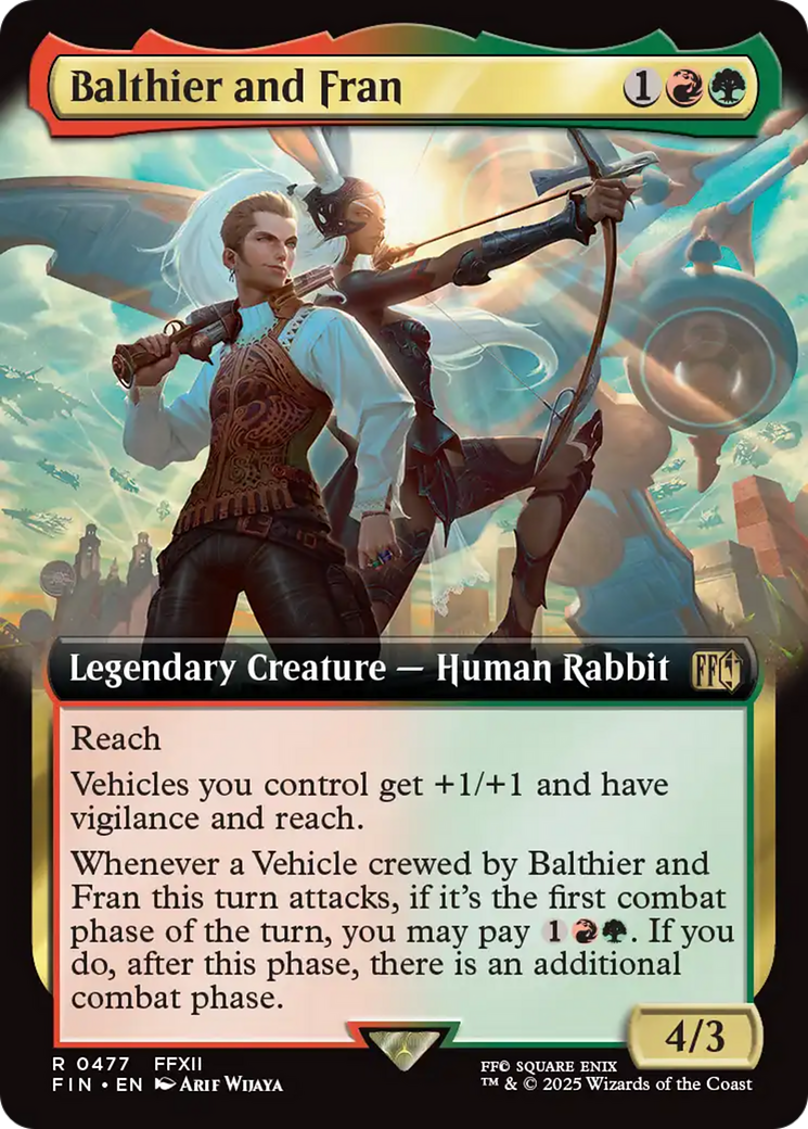 Balthier and Fran (Extended Art) [FINAL FANTASY] | PLUS EV GAMES 