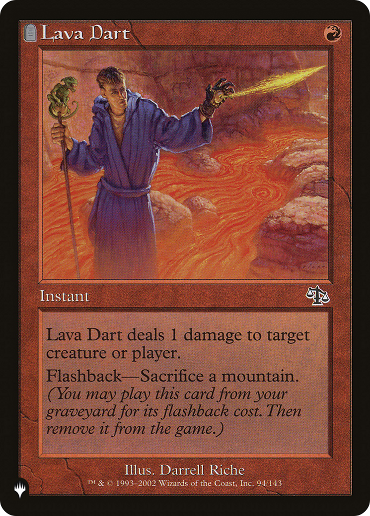 Lava Dart [The List Reprints] | PLUS EV GAMES 