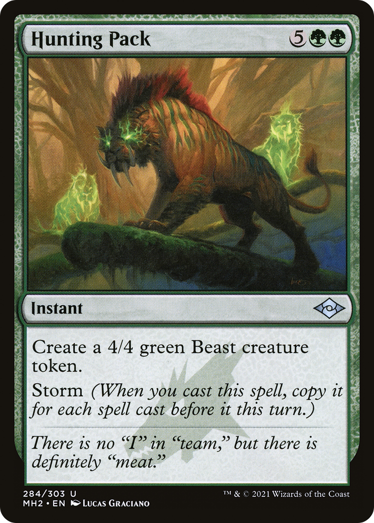 Hunting Pack (Foil Etched) [Modern Horizons 2]