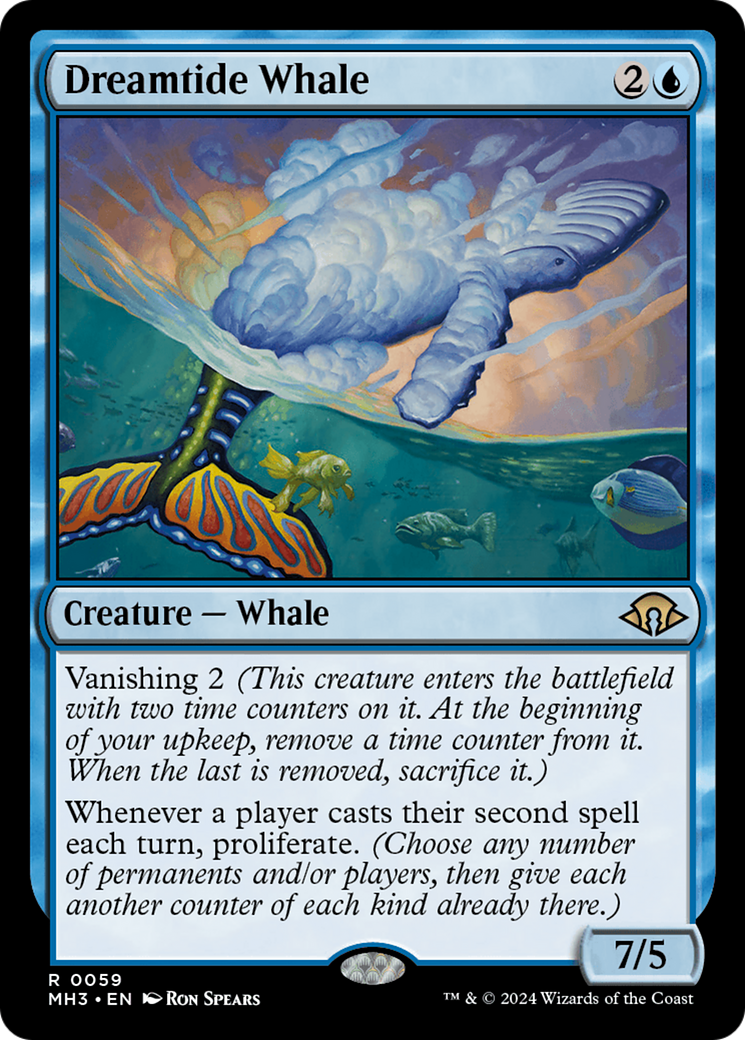 Dreamtide Whale [Modern Horizons 3] | PLUS EV GAMES 