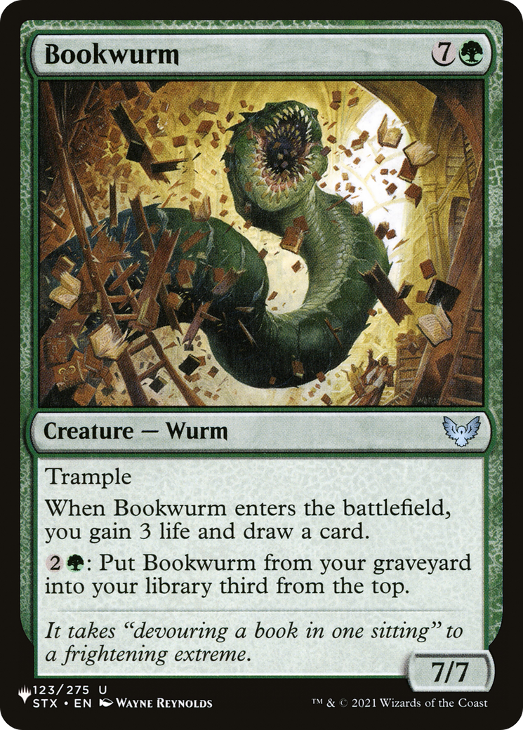 Bookwurm [The List] | PLUS EV GAMES 