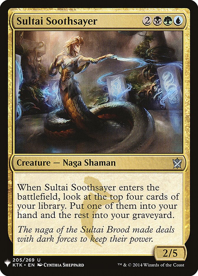 Sultai Soothsayer [Mystery Booster] | PLUS EV GAMES 