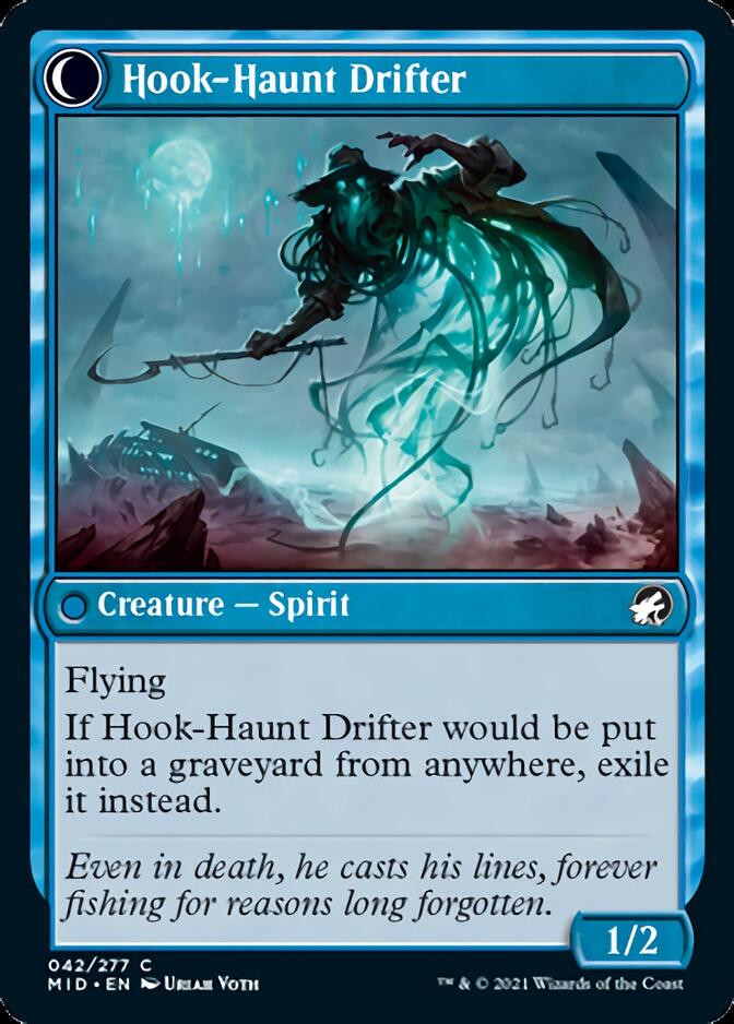 Baithook Angler // Hook-Haunt Drifter [Innistrad: Midnight Hunt] | PLUS EV GAMES 