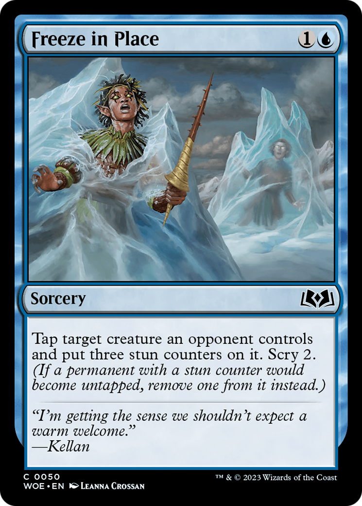 Freeze in Place [Wilds of Eldraine] | PLUS EV GAMES 