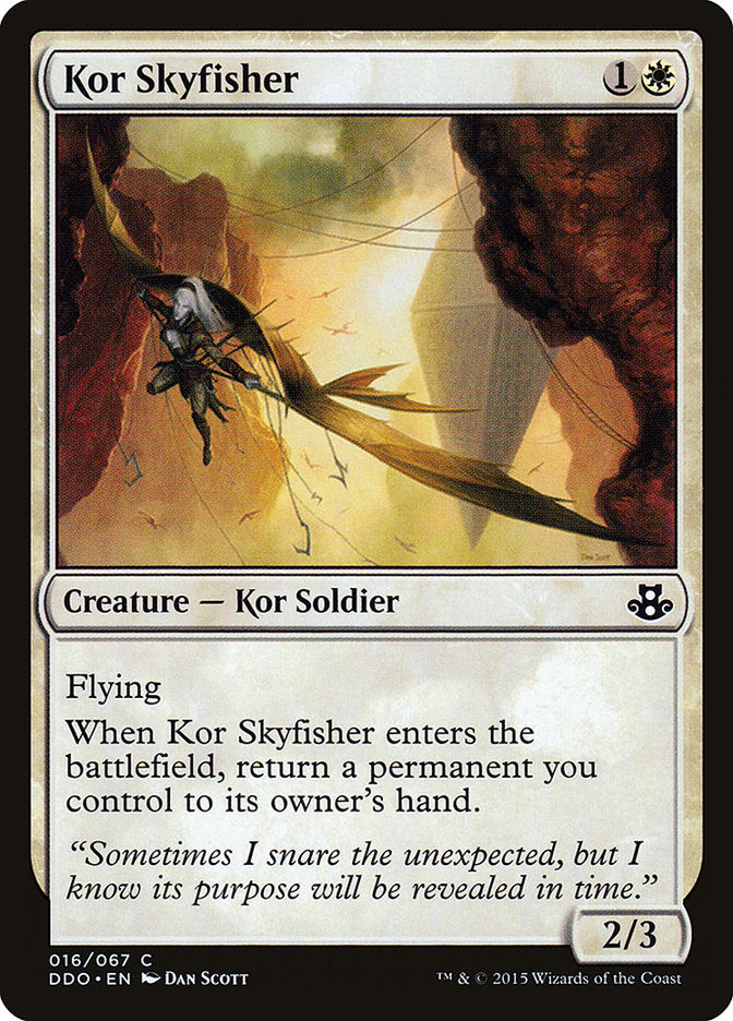 Kor Skyfisher [Duel Decks: Elspeth vs. Kiora] | PLUS EV GAMES 