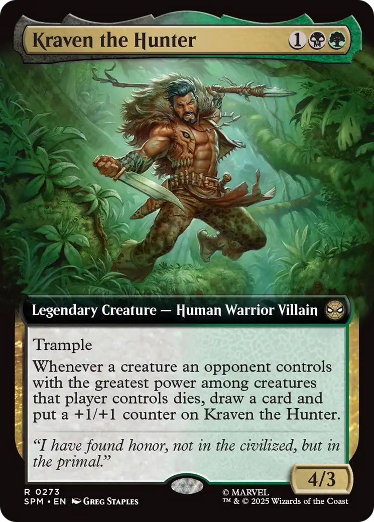 Kraven the Hunter (Extended Art) [Marvel's Spider-Man] | PLUS EV GAMES 