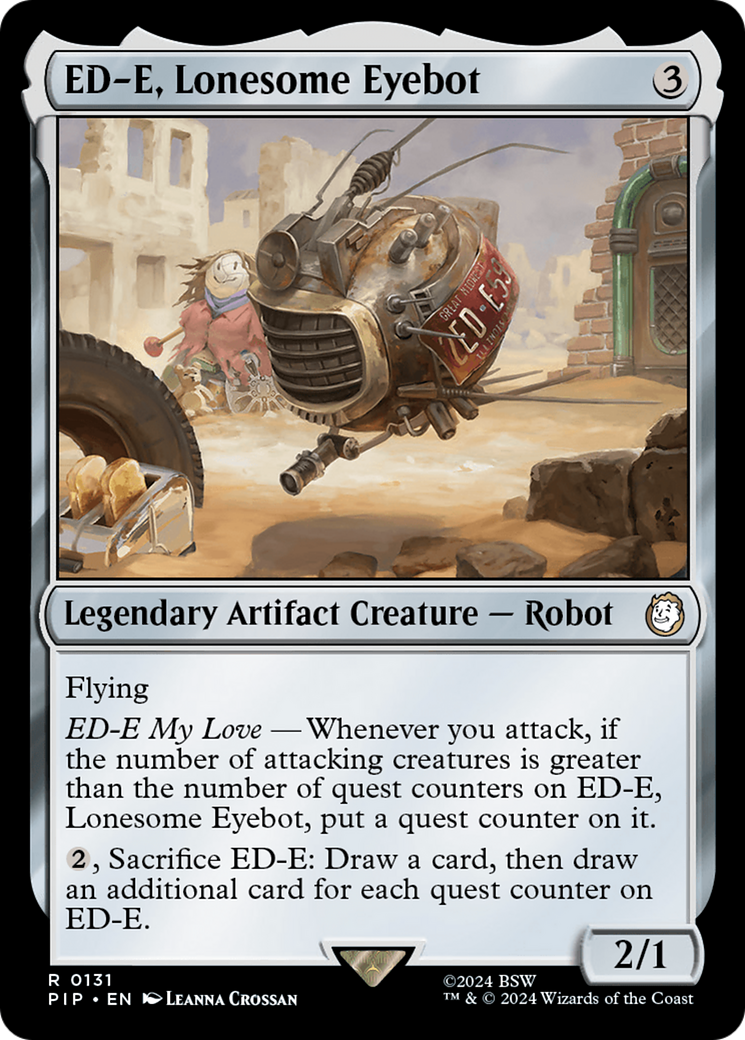 ED-E, Lonesome Eyebot [Fallout] | PLUS EV GAMES 