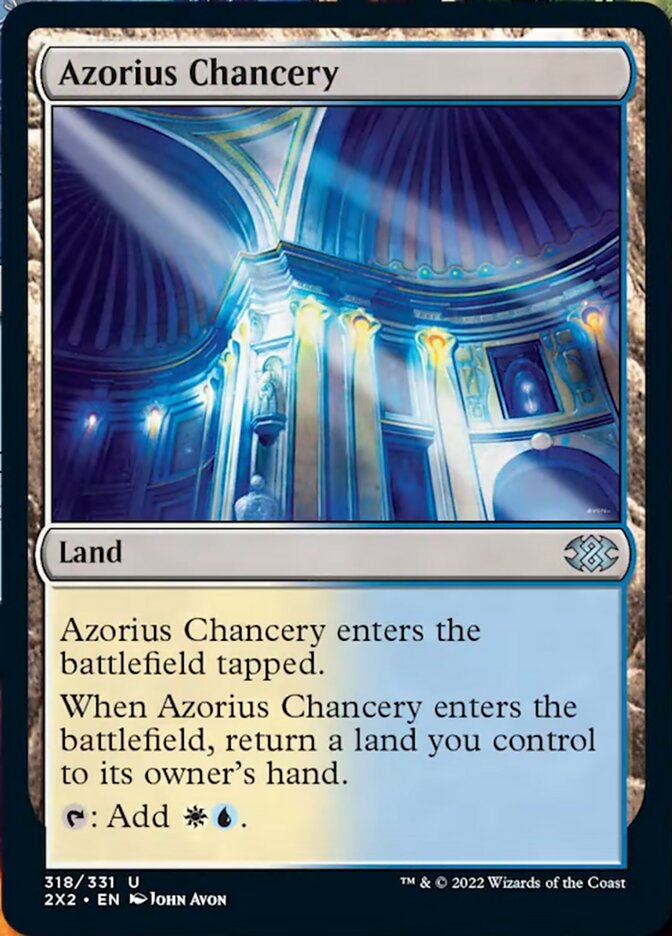 Azorius Chancery [Double Masters 2022] | PLUS EV GAMES 