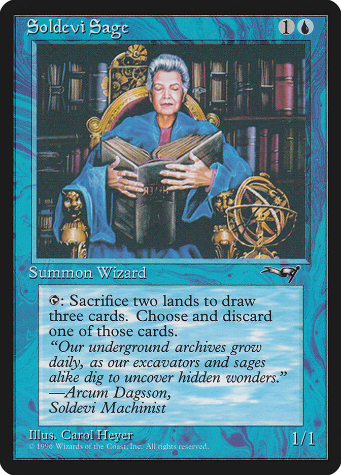 Soldevi Sage (Sitting) [Alliances] | PLUS EV GAMES 