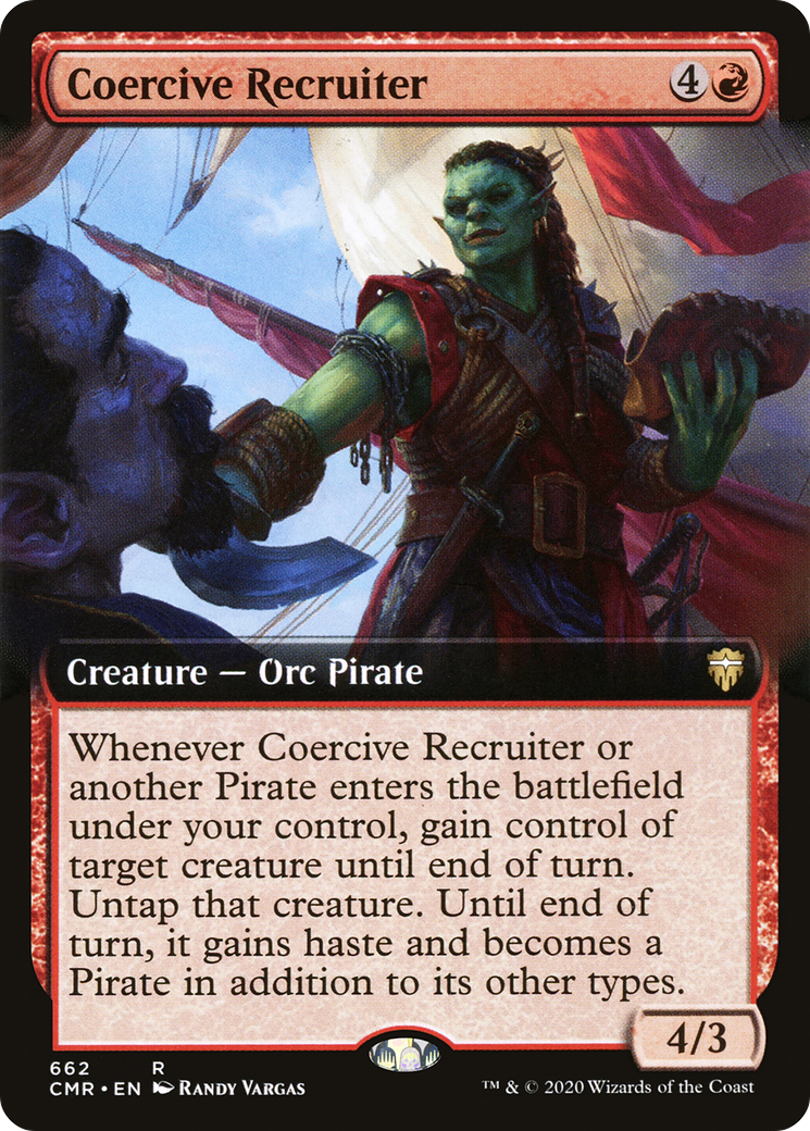 Coercive Recruiter (Extended) [Commander Legends Extended]