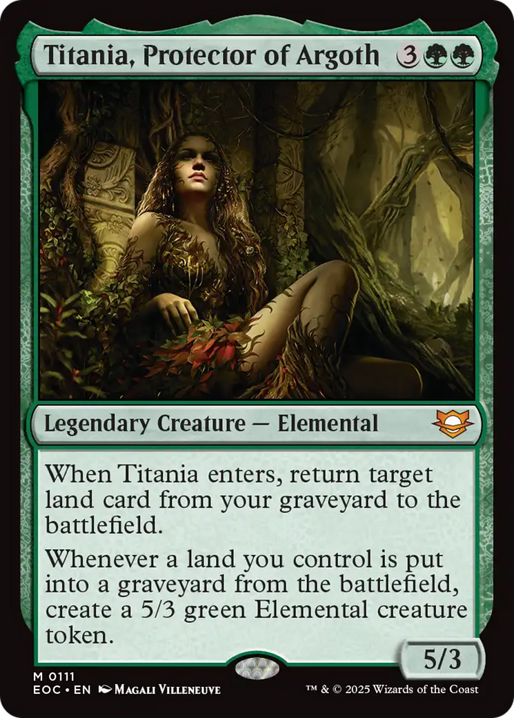 Titania, Protector of Argoth [Edge of Eternities Commander] | PLUS EV GAMES 