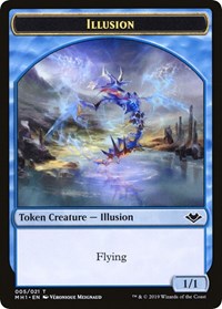 Illusion // Bear Double-Sided Token [Modern Horizons Tokens] | PLUS EV GAMES 