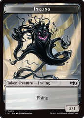 Inkling // Bird Double-Sided Token [Tarkir: Dragonstorm Commander Tokens] | PLUS EV GAMES 