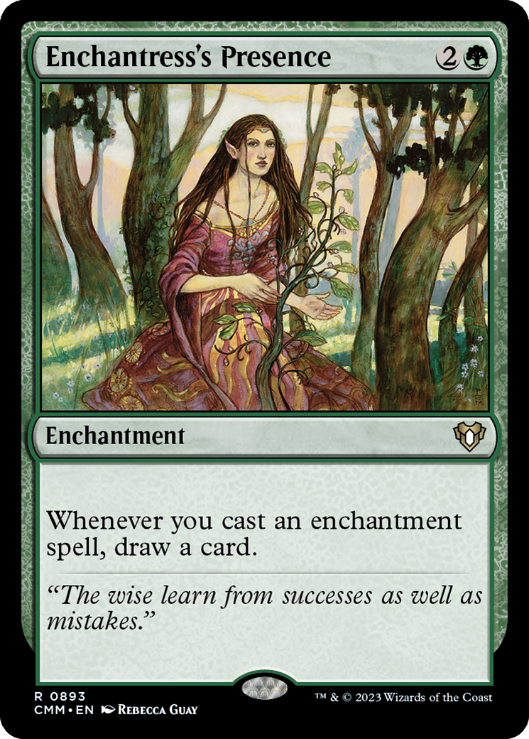 Enchantress's Presence [Commander Masters] | PLUS EV GAMES 