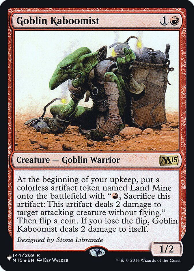 Goblin Kaboomist [Secret Lair: Heads I Win, Tails You Lose] | PLUS EV GAMES 