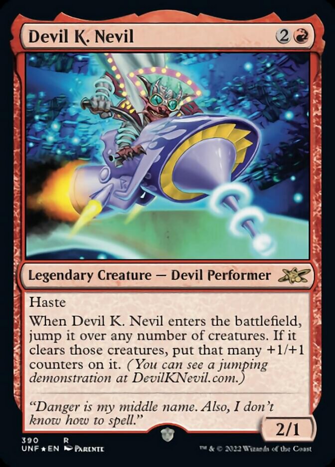 Devil K. Nevil (Galaxy Foil) [Unfinity] | PLUS EV GAMES 