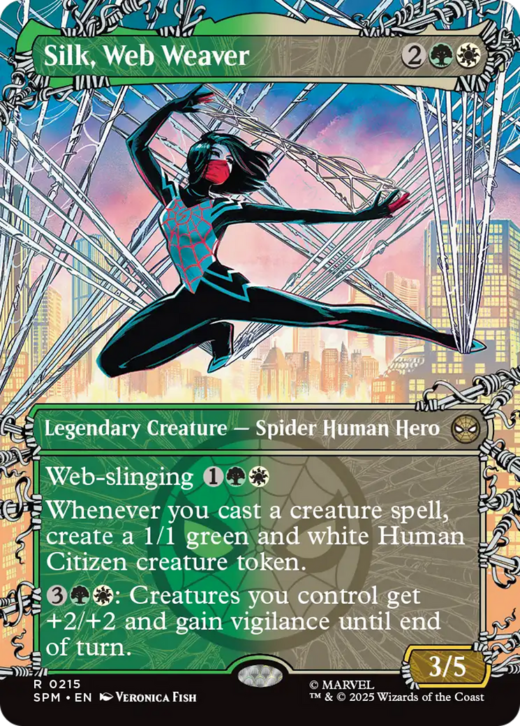 Silk, Web Weaver (Borderless) [Marvel's Spider-Man] | PLUS EV GAMES 