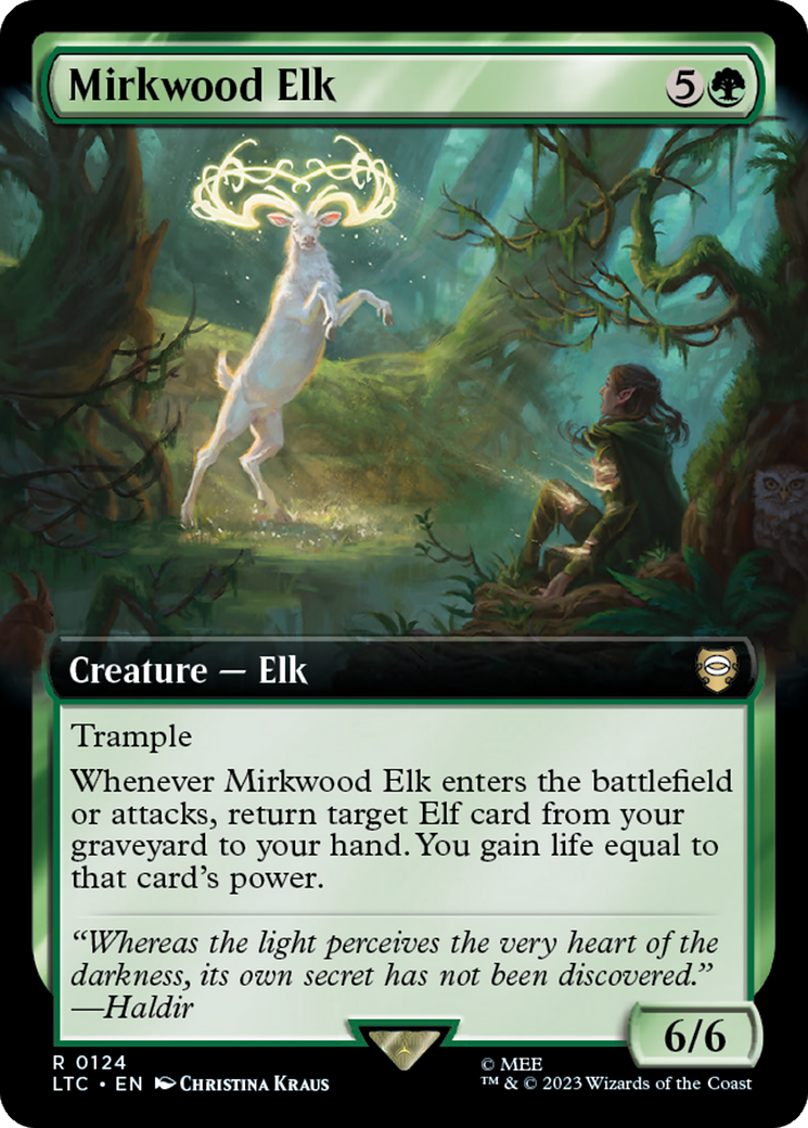 Mirkwood Elk (Extended Art) [The Lord of the Rings: Tales of Middle-Earth Commander] | PLUS EV GAMES 