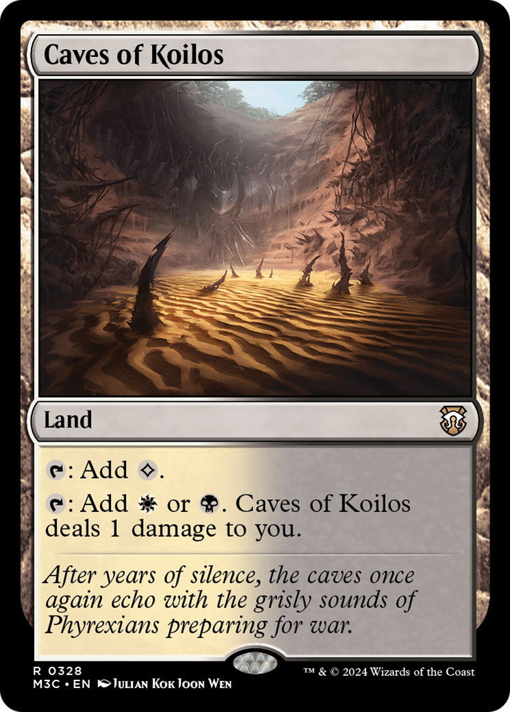 Caves of Koilos (Ripple Foil) [Modern Horizons 3 Commander] | PLUS EV GAMES 