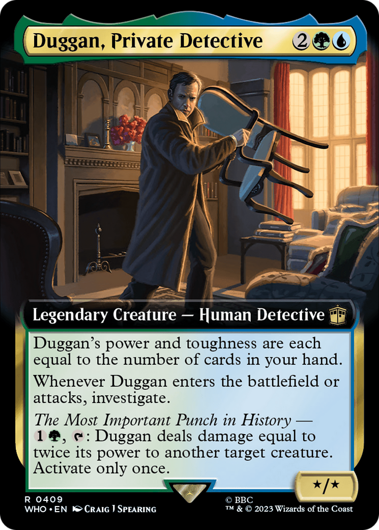 Duggan, Private Detective (Extended Art) [Doctor Who] | PLUS EV GAMES 