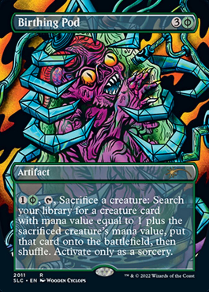 Birthing Pod (Borderless Alternate Art) [Secret Lair Countdown Kit] | PLUS EV GAMES 