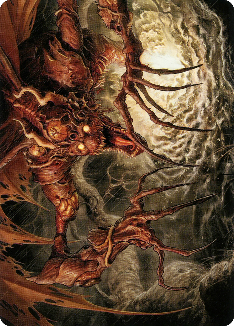 Archfiend of Sorrows Art Card [Modern Horizons 2 Art Series] | PLUS EV GAMES 