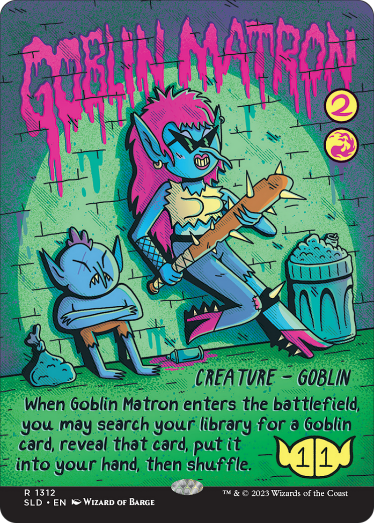 Goblin Matron (Rainbow Foil) [Secret Lair Drop Series] | PLUS EV GAMES 