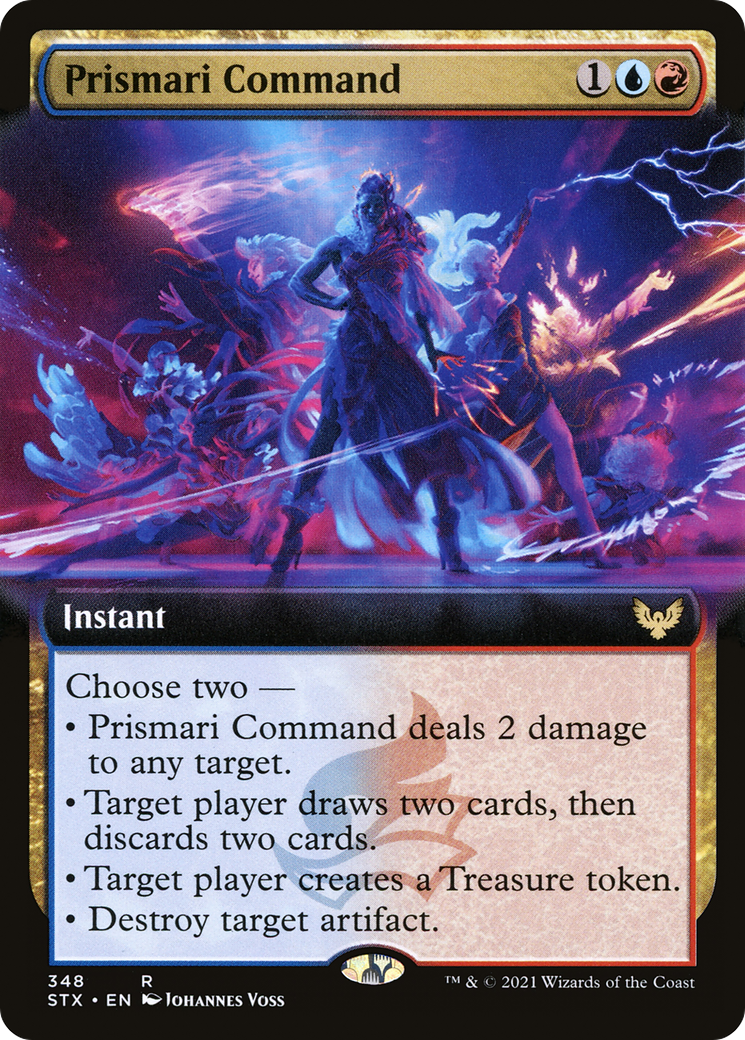 Prismari Command (Extended) [Strixhaven: School of Mages]